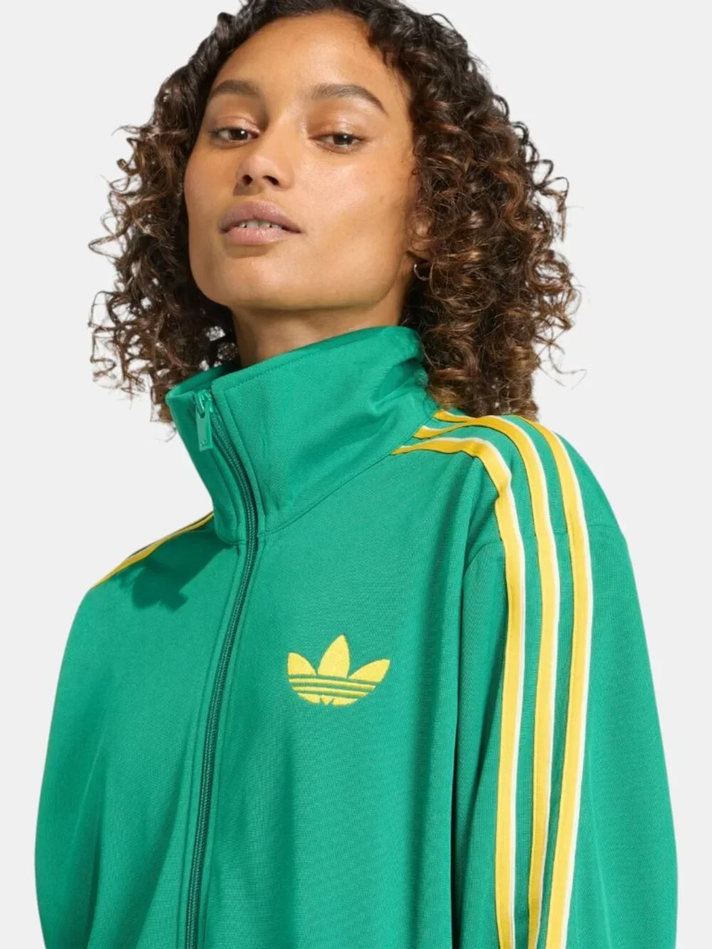 NWT ADIDAS ORIGINALS FIREBIRD TRACK SUIT SET TRACK TOP & PANTS GREEN KD7987 KD36 - Picture 5 of 12